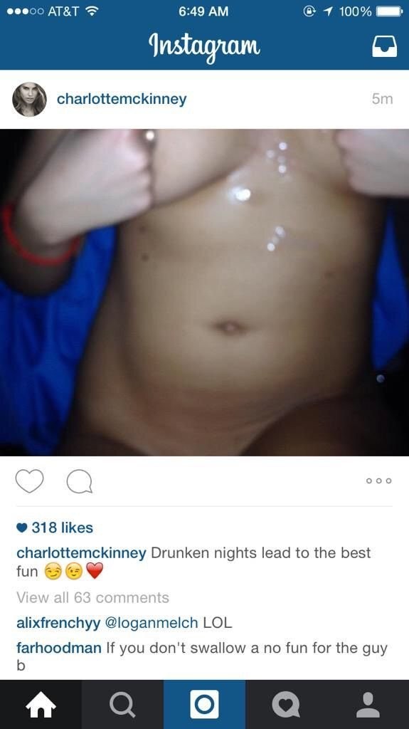 Charlotte mckinney leaked nudes